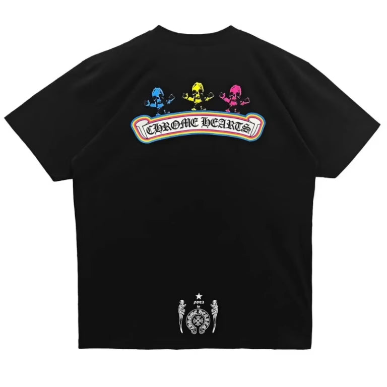 Authentic Chrome Hearts Rainbow Chrome Hearts Shirt – front view