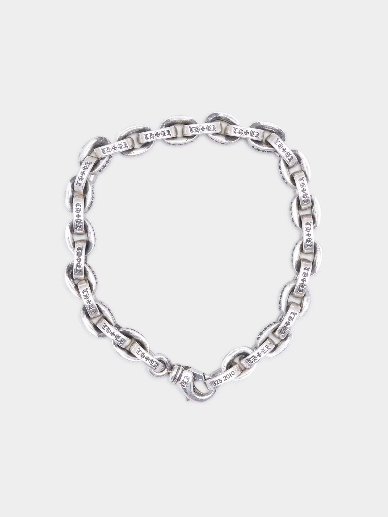 Authentic Chrome Hearts Chrome Hearts Chain Bracelet​ – front view