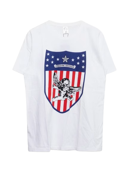Authentic Chrome Hearts Chrome Hearts USA Foti T-shirt – front view