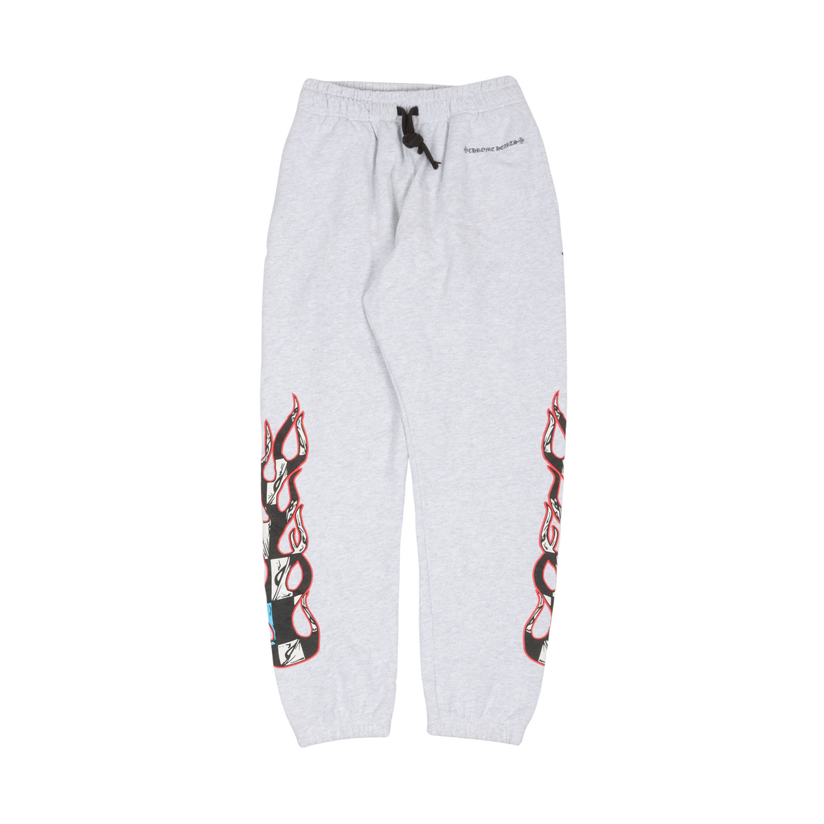 Chrome Hearts x Matty Boy Brain Flame Sweatpants – pants front view