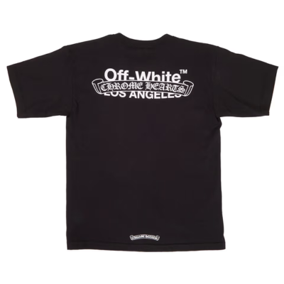 Authentic Chrome Hearts Off White Chrome Hearts Los Angeles Shirt – shirt front view