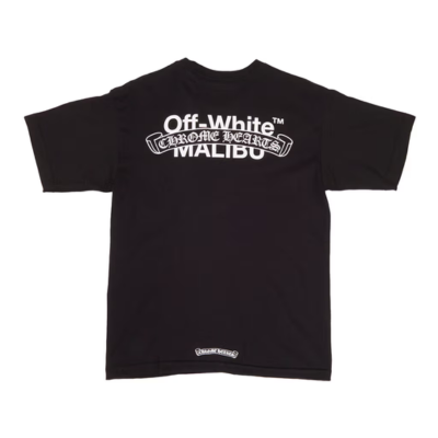 Authentic Chrome Hearts Off White Chrome Hearts Malibu Shirt – shirt front view