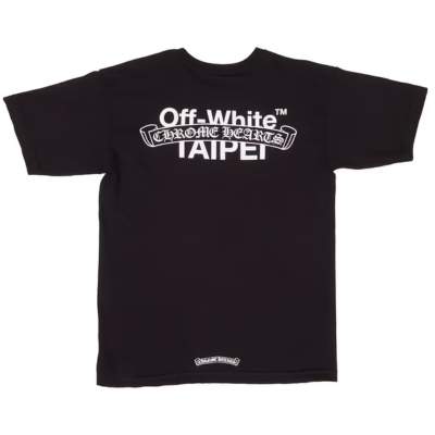 Authentic Chrome Hearts Off White Chrome Hearts Taipei Shirt – shirt front view