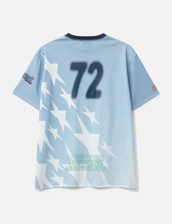 Authentic Chrome Hearts Stars Jersey T-shirt collabs x saint – front view