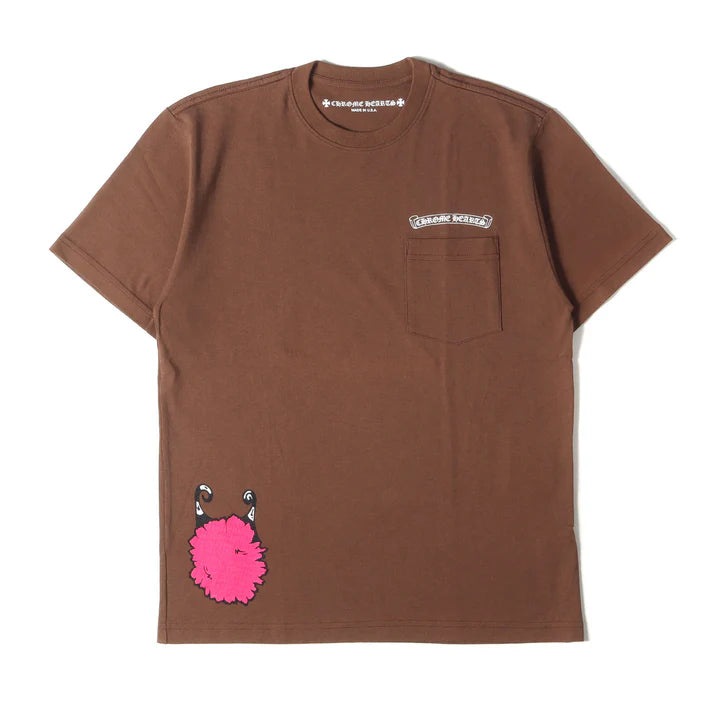 Authentic Chrome Hearts Brown Chrome Hearts Shirt – shirt front view