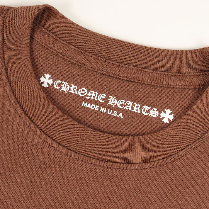 Authentic Chrome Hearts Brown Chrome Hearts Shirt – front view
