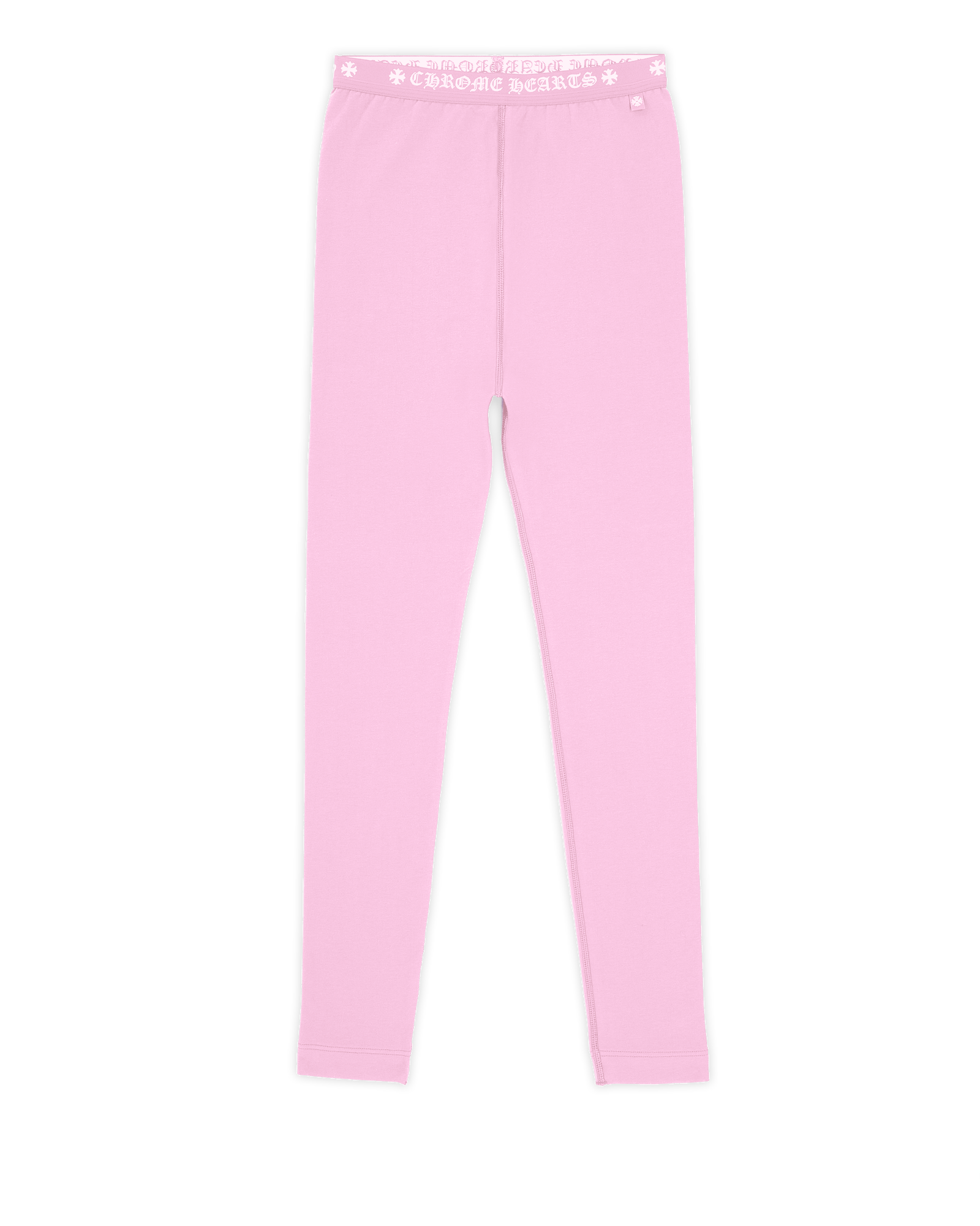 Authentic Chrome Hearts Chrome Heart Leggings Pink – pants front view