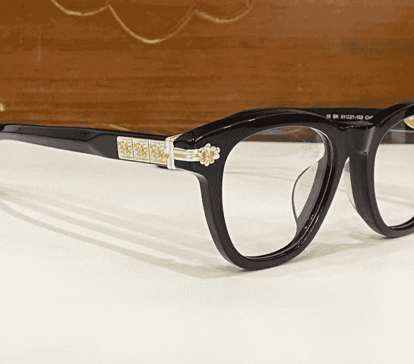 Authentic Chrome Hearts Chrome Hearts Blue Light Glasses – front view