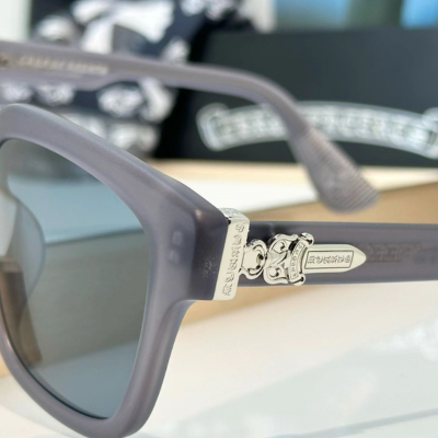 Chrome Hearts Clitorial Glasses – sunglasses detail close-up