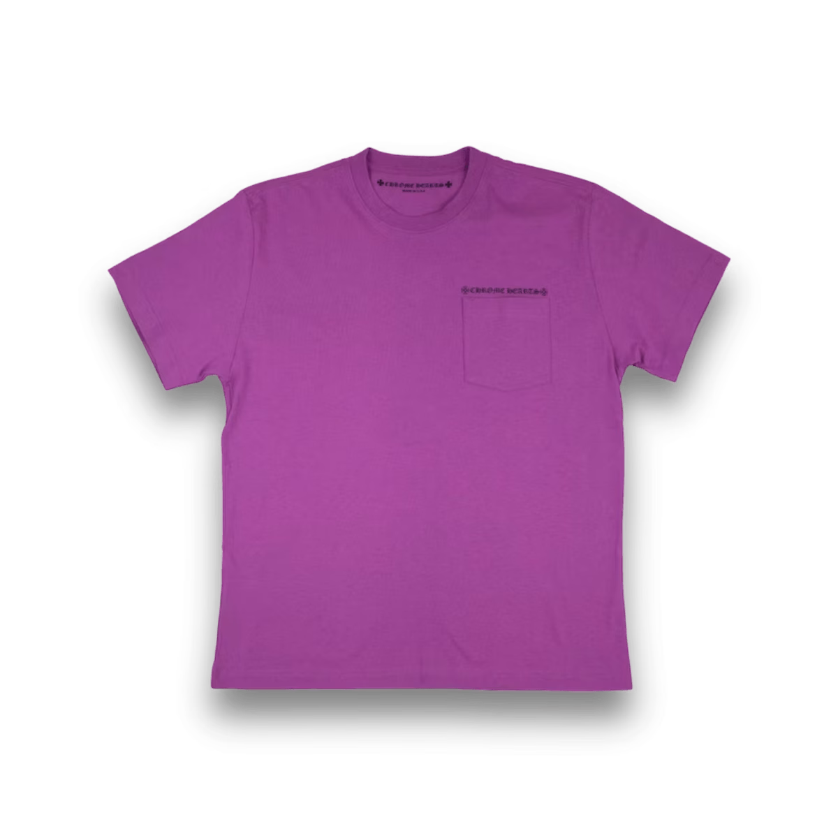 Authentic Chrome Hearts Purple Chrome Heart Shirt – front view
