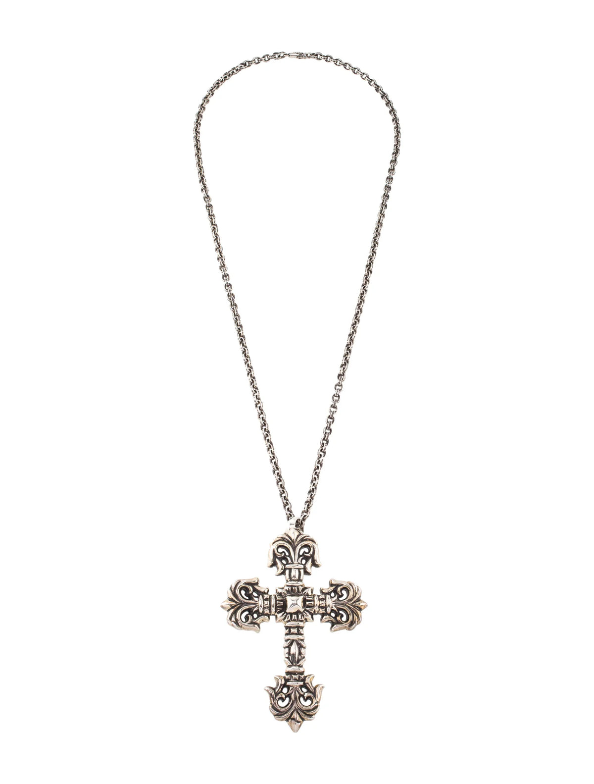 Authentic Chrome Hearts Chrome Hearts Filigree Cross – front view