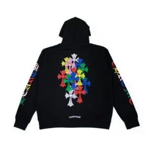 Authentic Chrome Hearts chrome hearts flower hoodie – front view