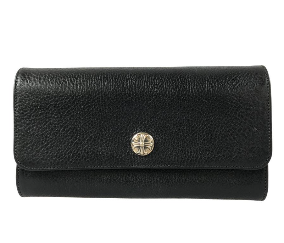 Chrome Hearts Long Wallet – wallet front view