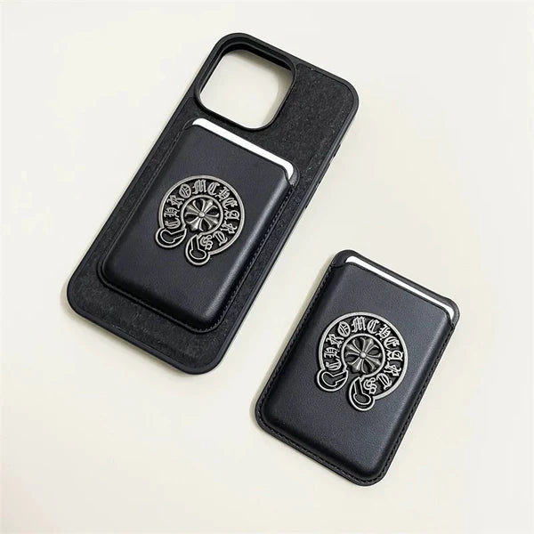 Chrome Hearts MagSafe Wallet – wallet front view