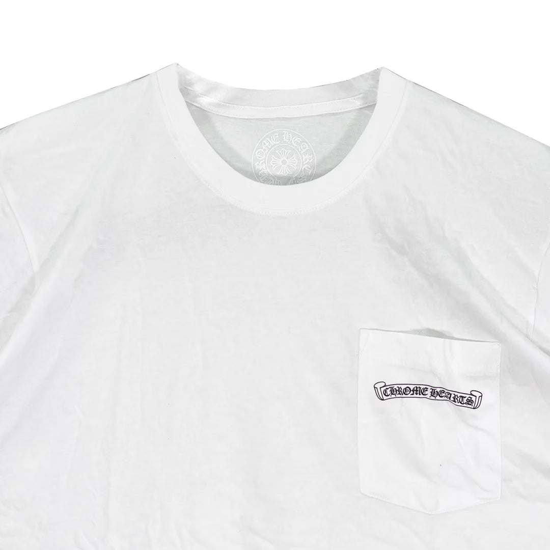 Authentic Chrome Hearts Colorful Chrome Heart Shirt – front view