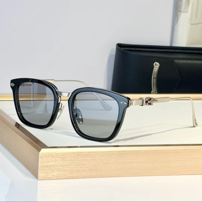 Chrome Hearts Overpoked Glasses – sunglasses front view