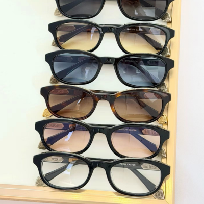 Chrome Hearts Shadow Caster Sunglasses – sunglasses detail close-up