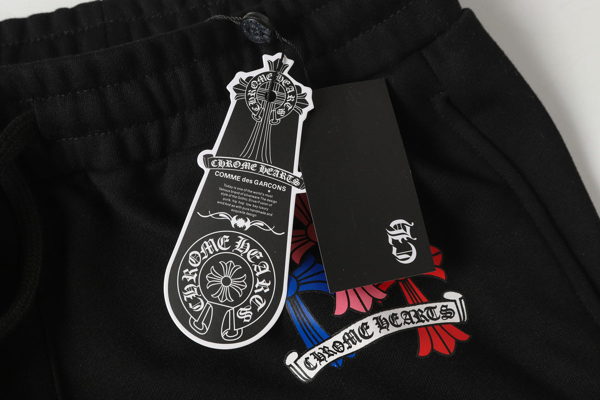 Authentic Chrome Hearts Chrome Hearts Triple Cross Sweatpants – front view
