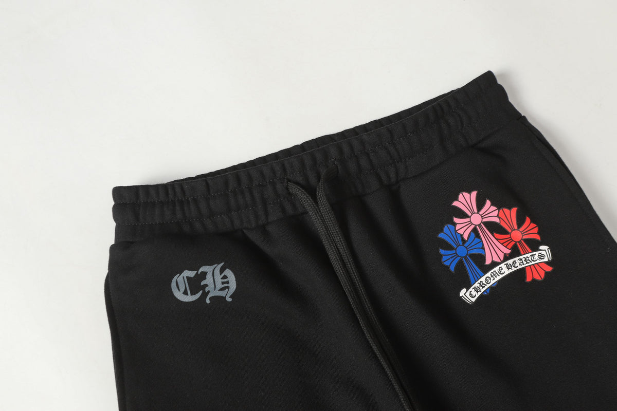 Authentic Chrome Hearts Chrome Hearts Triple Cross Sweatpants – front view