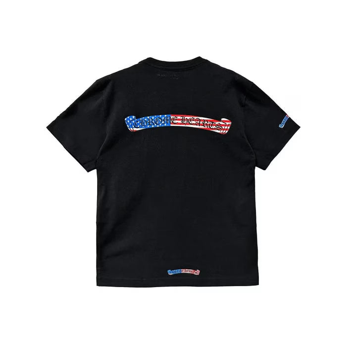 Authentic Chrome Hearts Chrome Heart Tee Shirt – front view