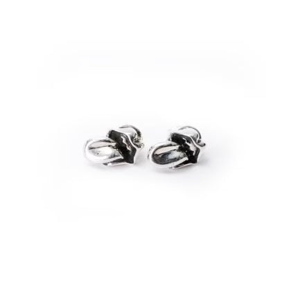 Authentic Chrome Hearts Lip and Tongue Earring – front view
