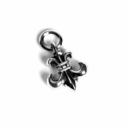 Authentic Chrome Hearts BS Fleur Charm – front view