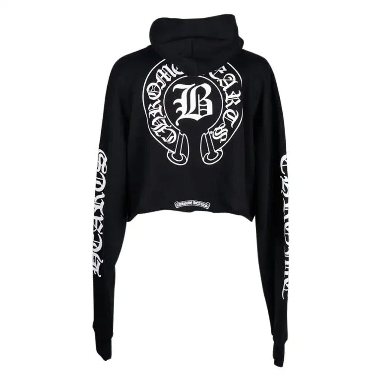 Chrome Hearts Cropped Hoodie – hoodie front view