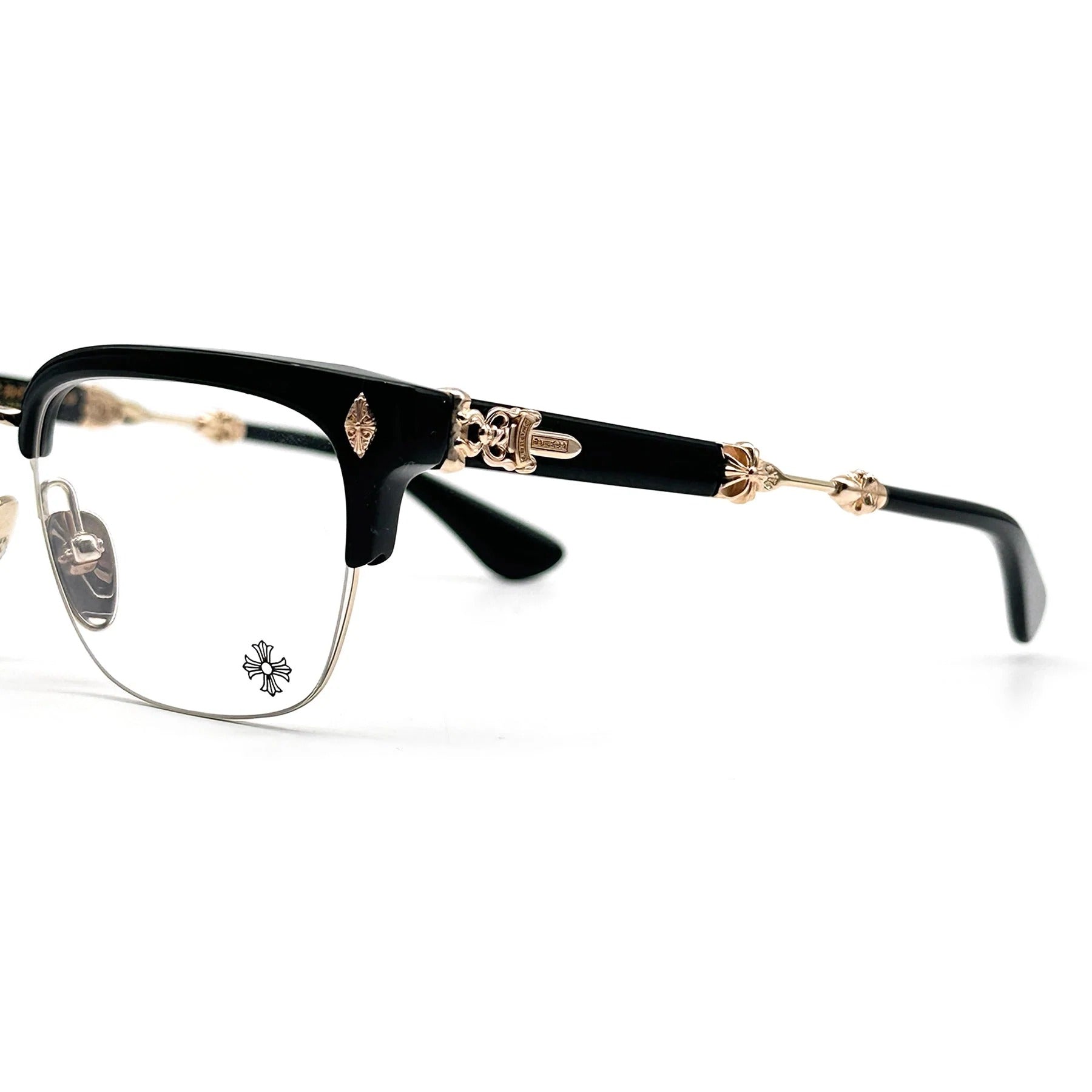Chrome Hearts Glasses Frames â sunglasses detail close-up