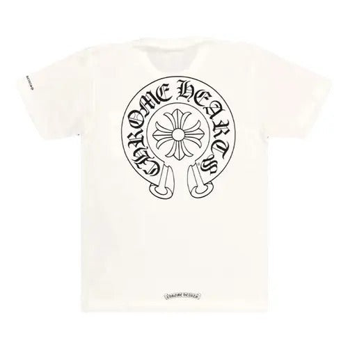 Authentic Chrome Hearts White Chrome Heart Shirt – shirt front view