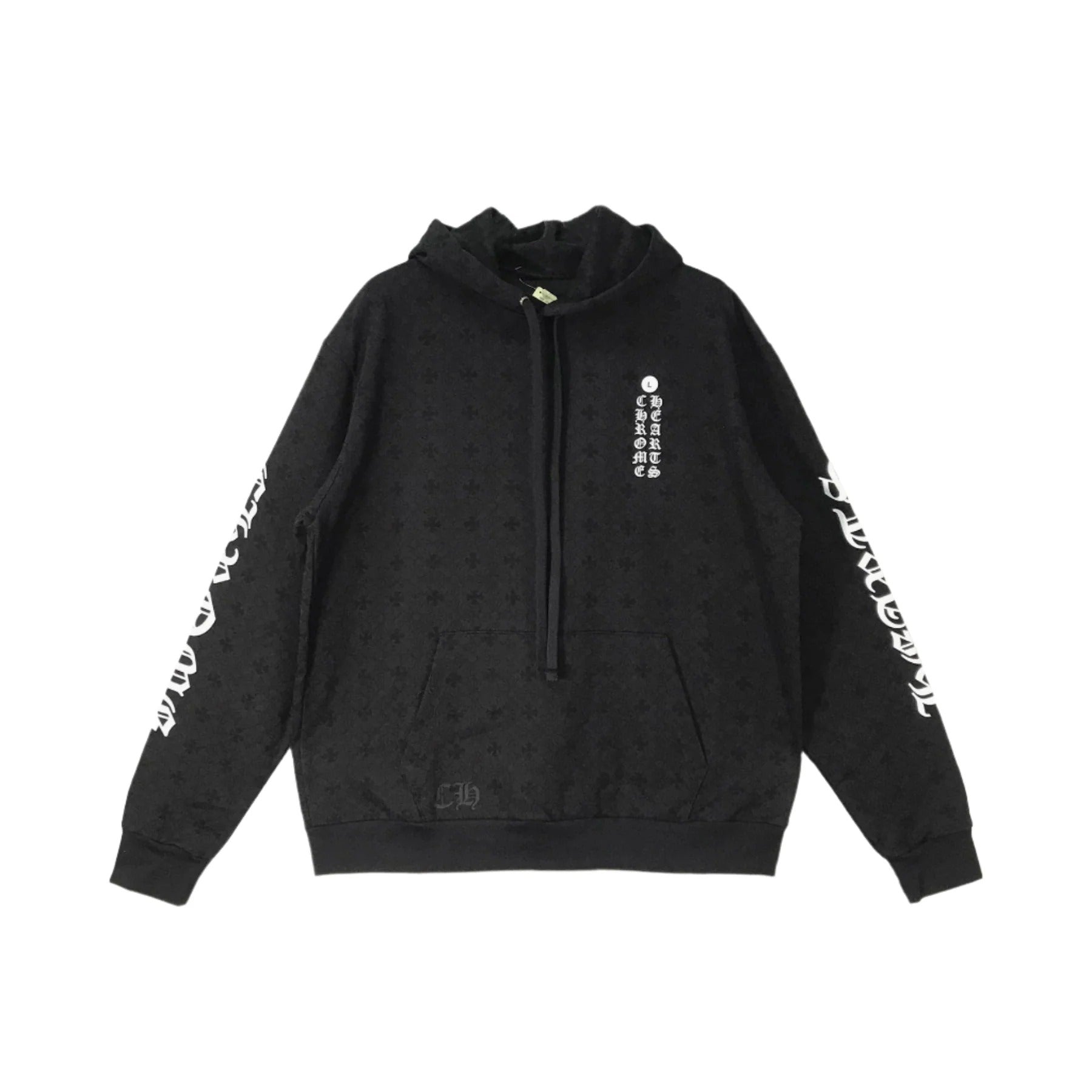 Chrome Hearts Horseshoe Hoodie – hoodie detail close-up