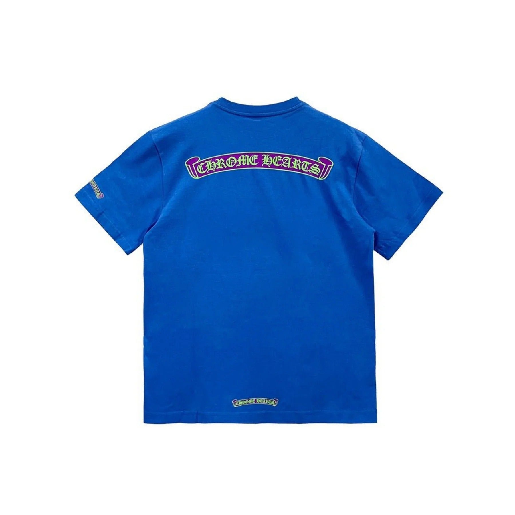Authentic Chrome Hearts Blue Chrome Hearts Shirt – shirt detail close-up