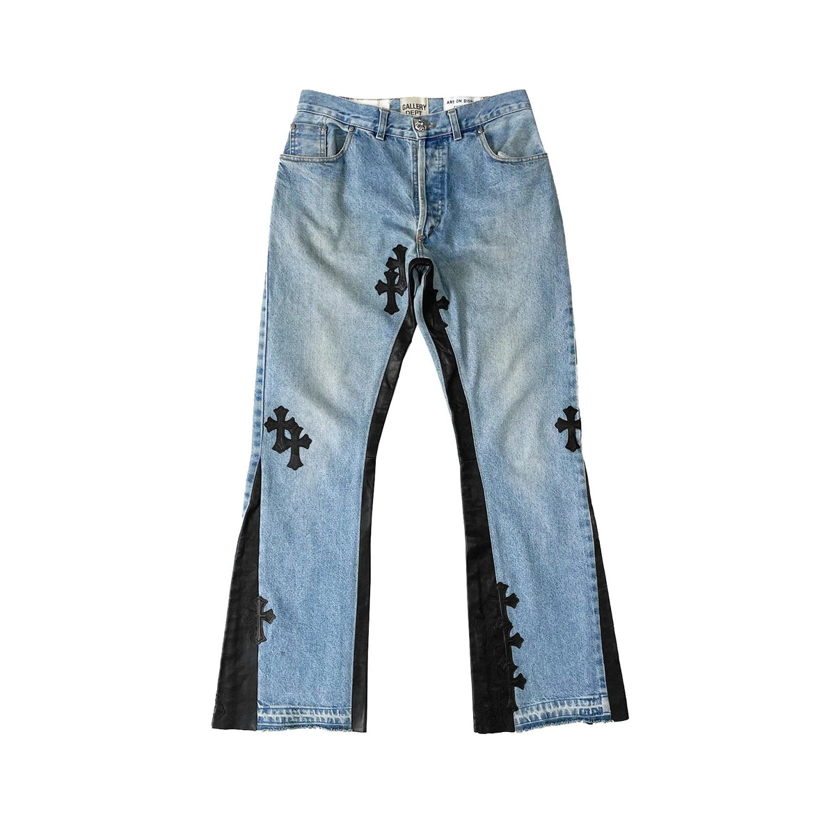 Authentic Chrome Hearts Gallery Dept Chrome Hearts Jeans – pants front view