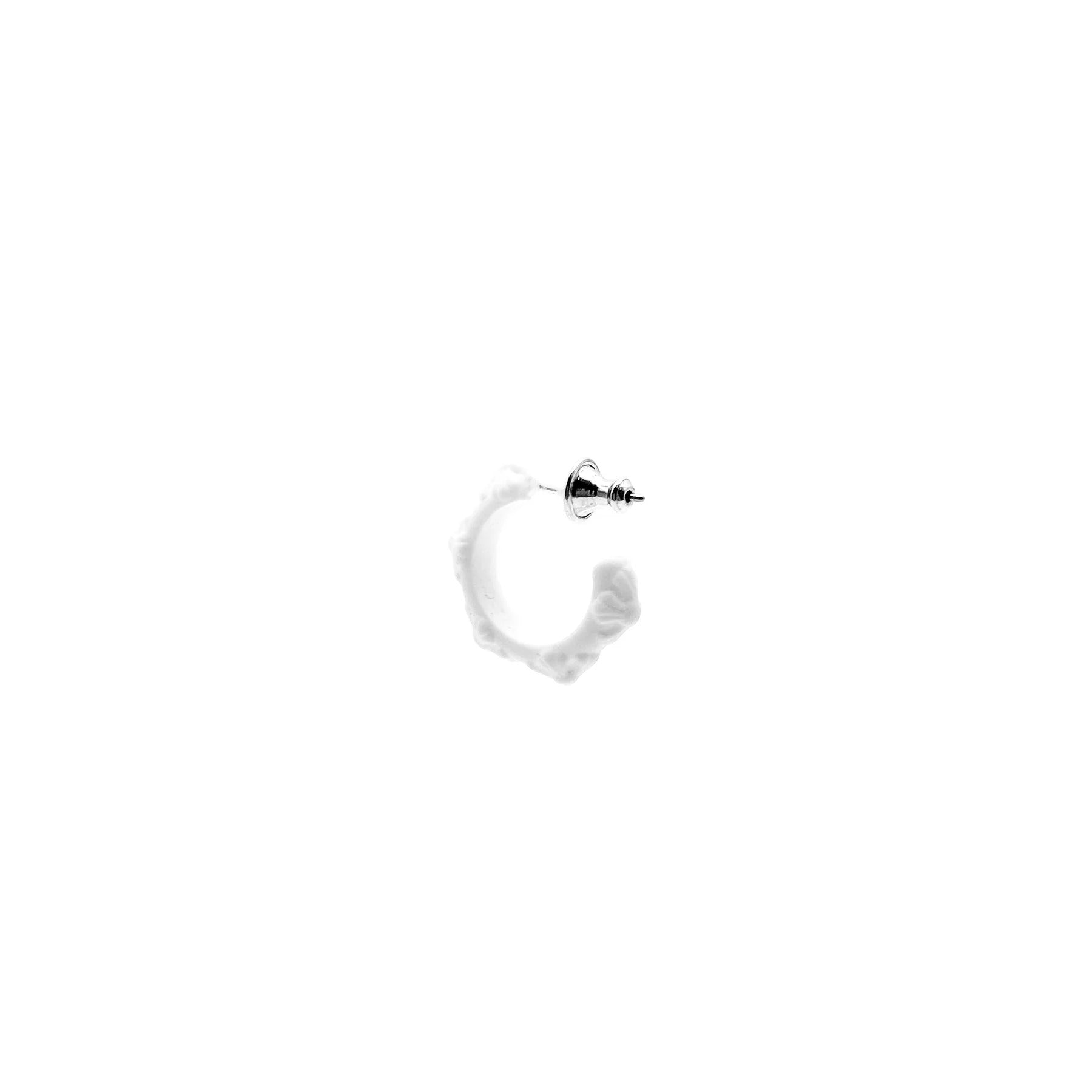 Chrome Hearts Hoop Earring – earrings front view