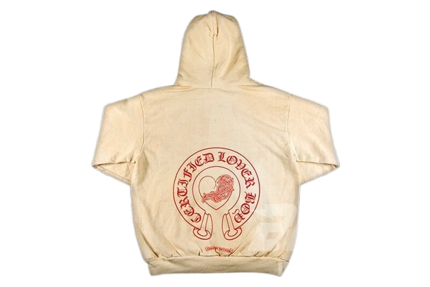 Chrome Hearts X Drake Certified Lover Boy Hoodie – hoodie detail close-up