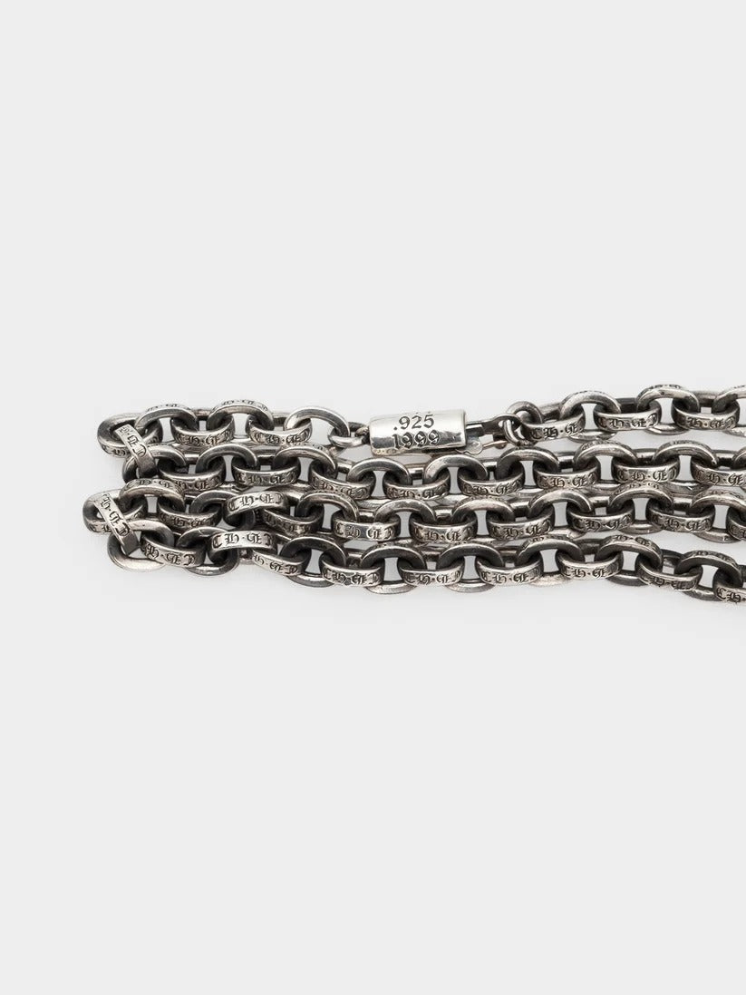 Chrome Hearts Paper Chain Necklace – necklace detail close-up