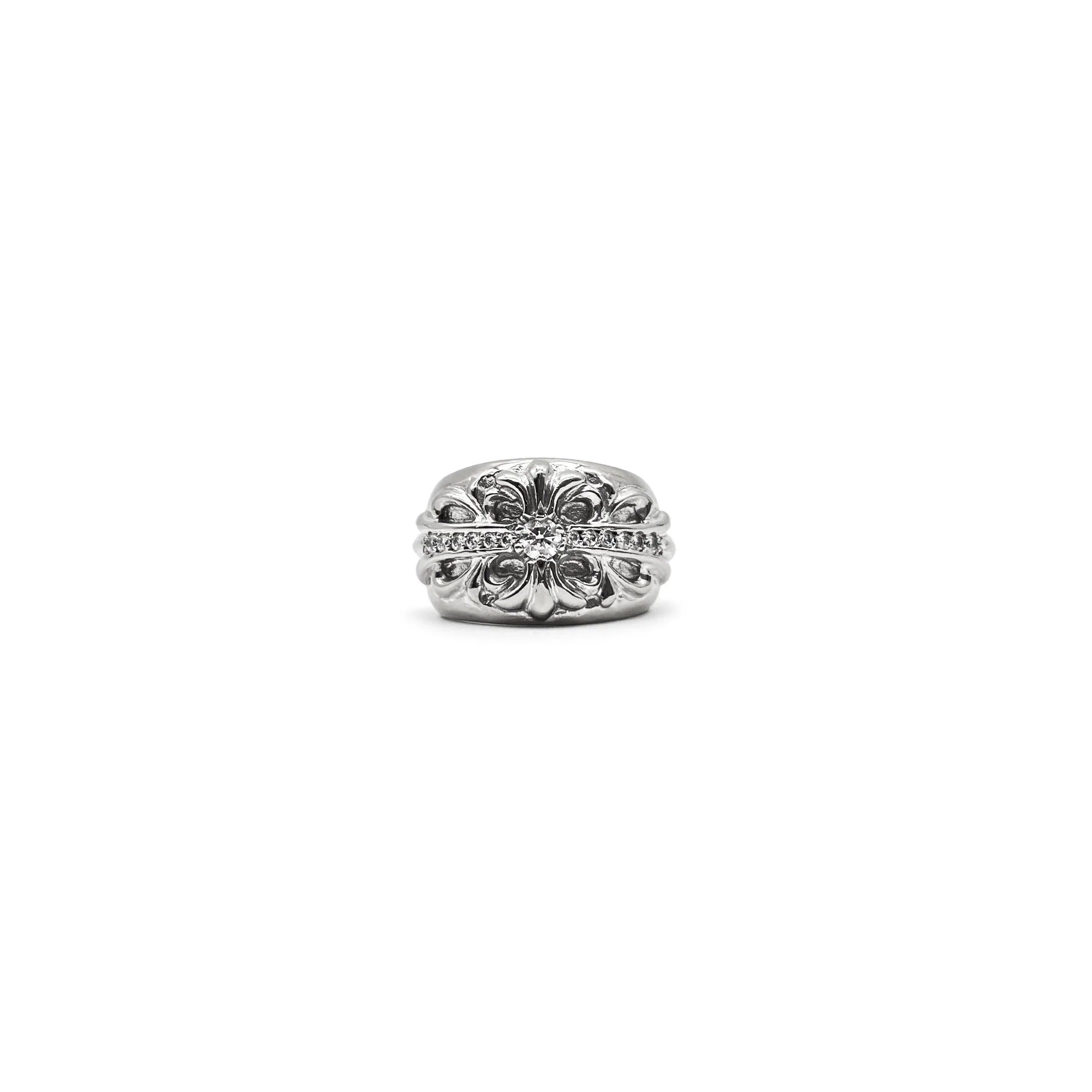 Chrome Hearts Keeper Ring â ring front view