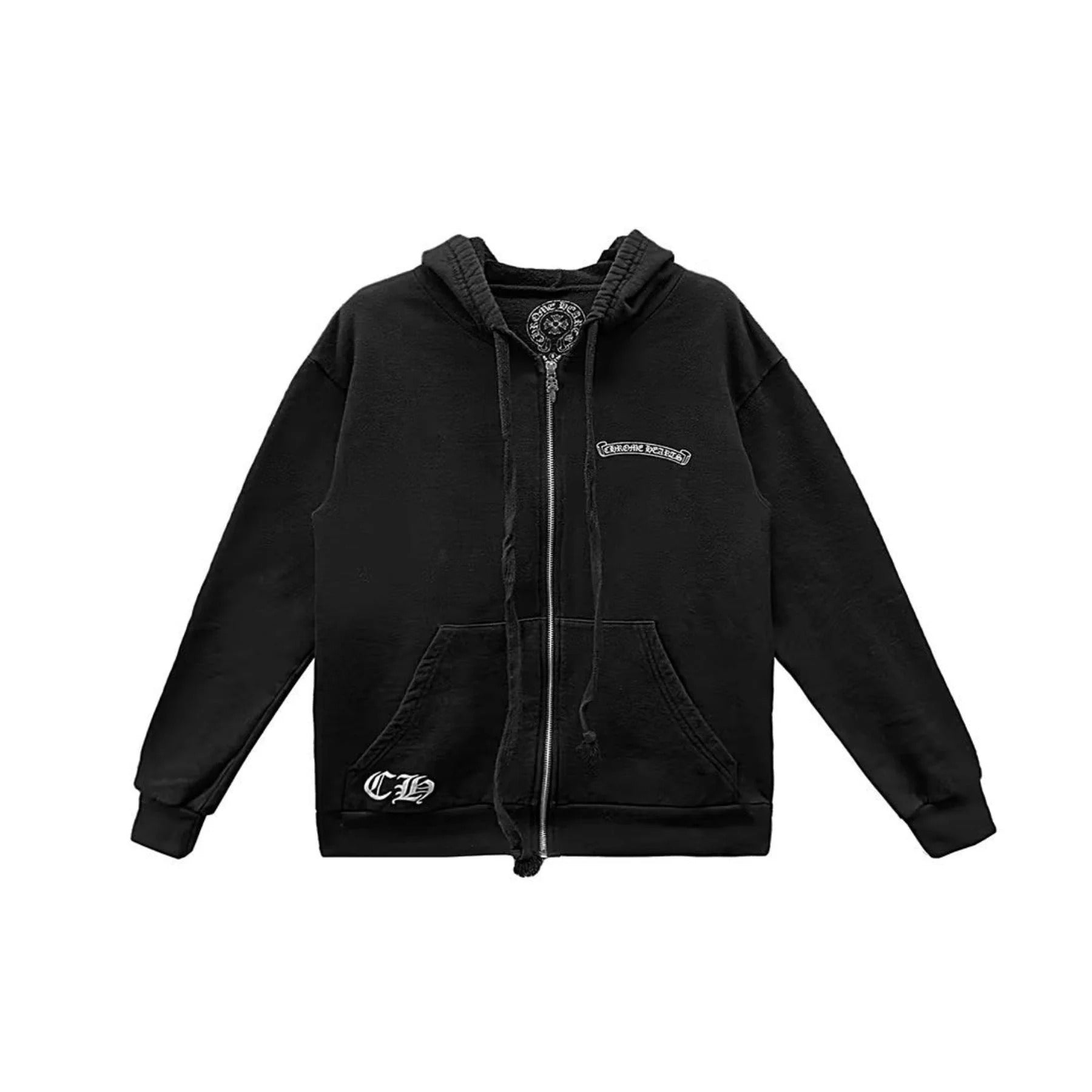 Chrome Hearts Hagger Hoodie – hoodie detail close-up
