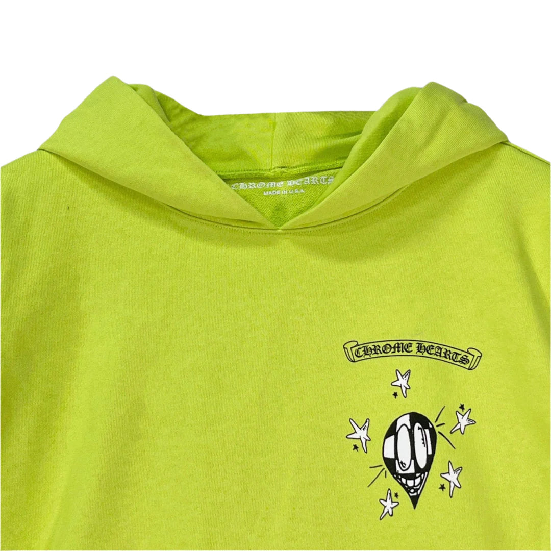 Authentic Chrome Hearts Green Chrome Hearts Hoodie – front view