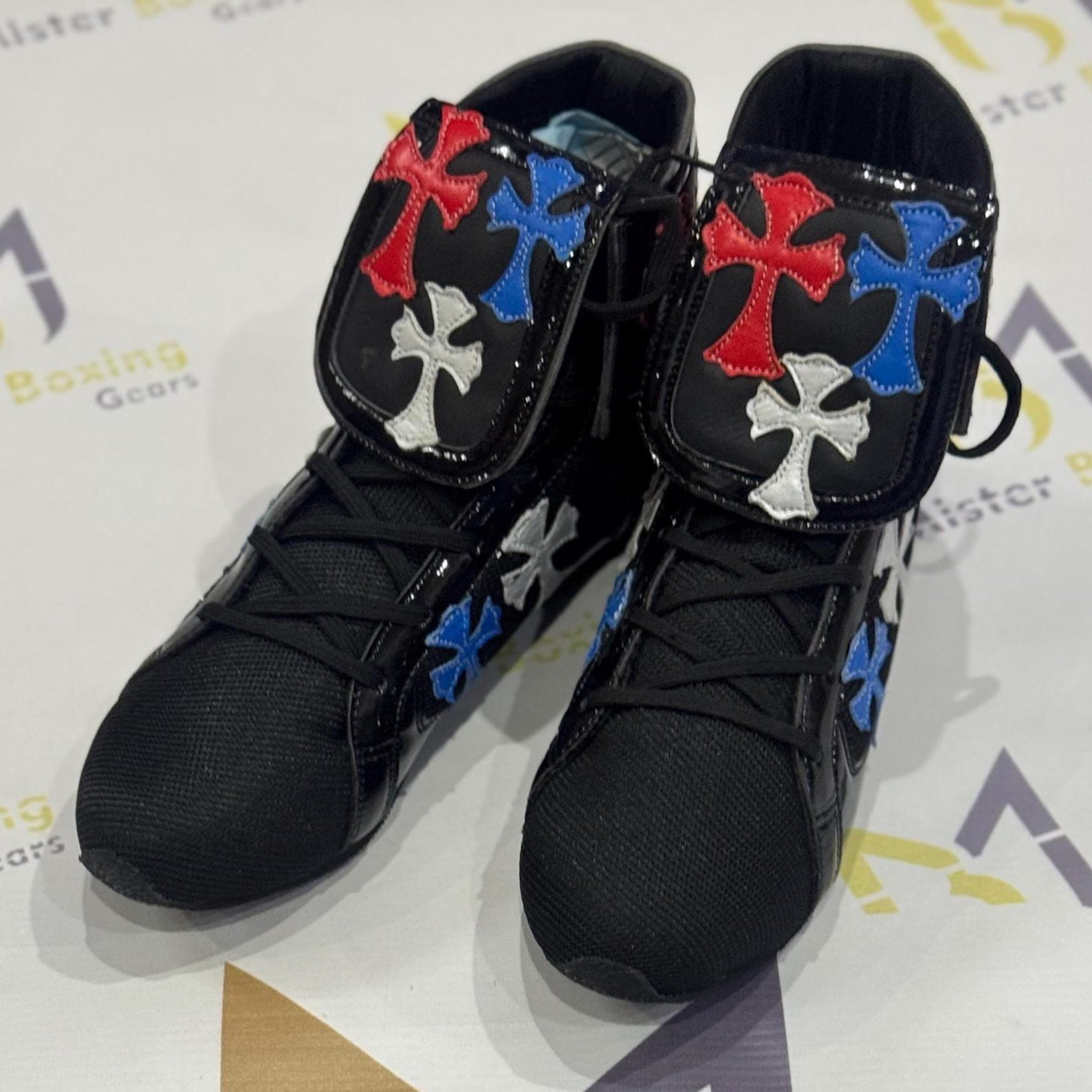 Authentic Chrome Hearts Chrome Hearts Boxing Shoes – front view