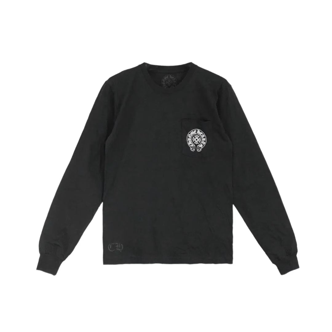 Authentic Chrome Hearts Chrome Hearts Black Long Sleeve – front view