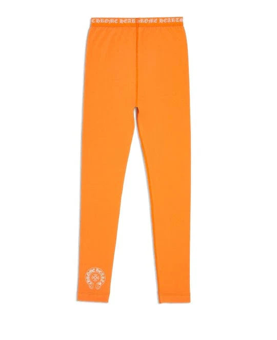 Chrome Hearts Leggings Orange – pants front view