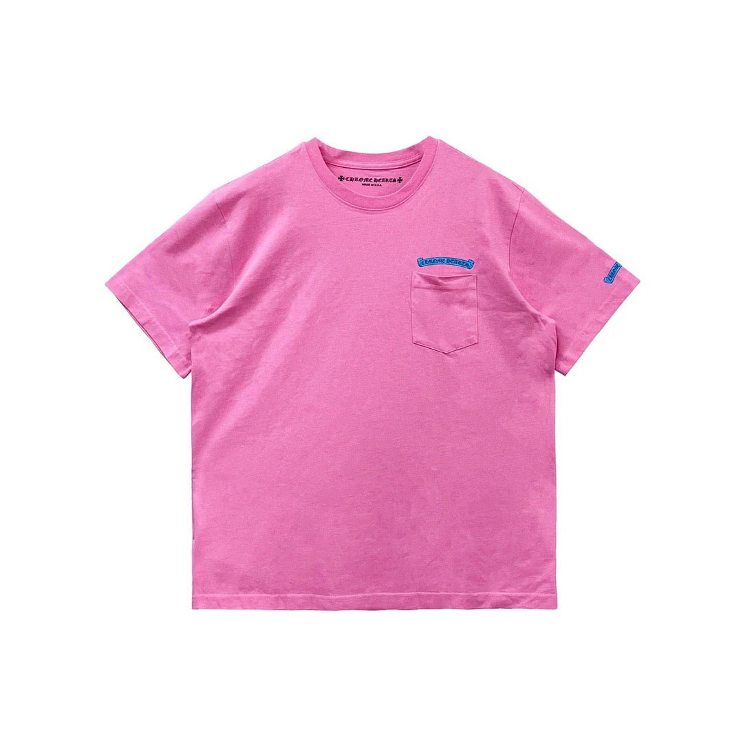 Authentic Chrome Hearts Pink Chrome Hearts Shirt – front view