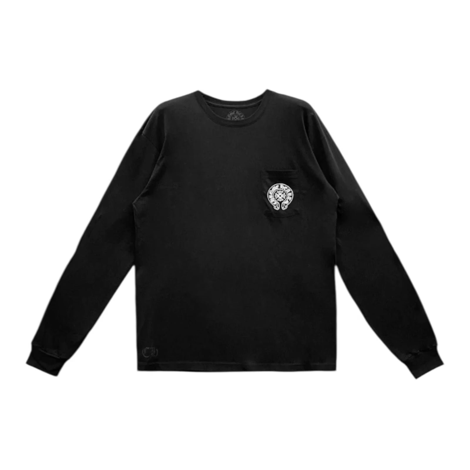 Authentic Chrome Hearts Chrome Hearts Long Sleeve Black – front view