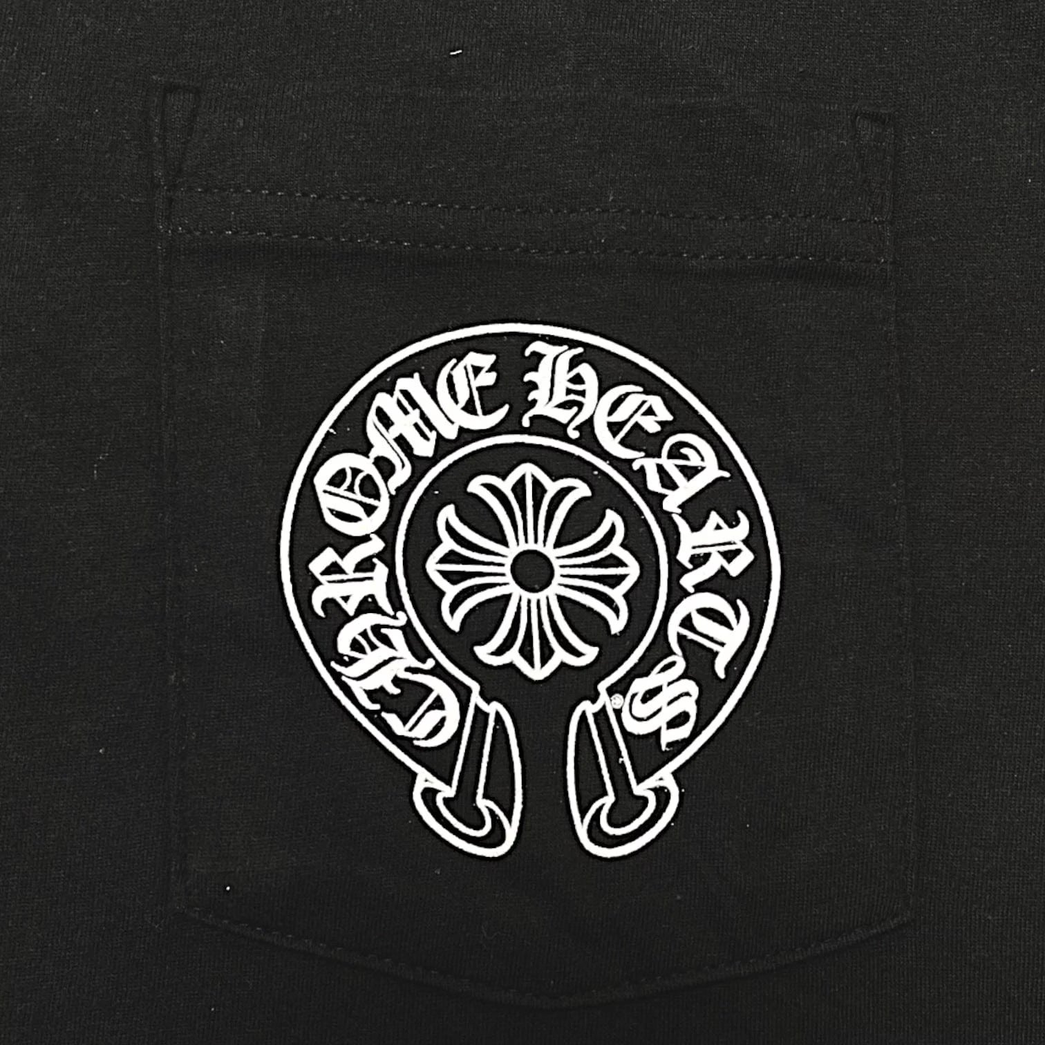 Authentic Chrome Hearts Chrome Hearts Long Sleeve Black – front view