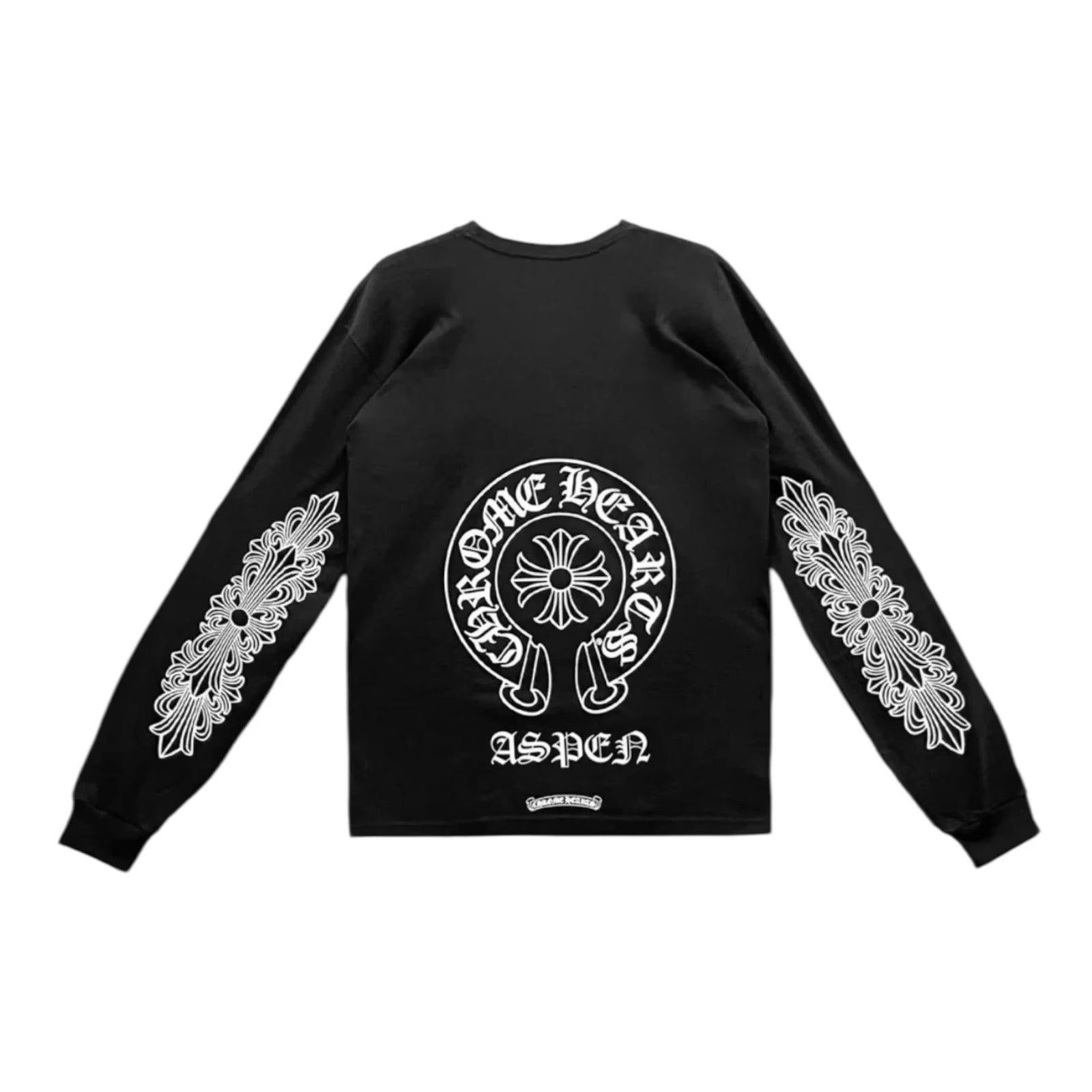 Authentic Chrome Hearts Chrome Hearts Long Sleeve Black – front view