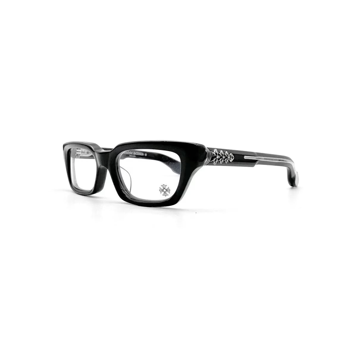 Authentic Chrome Hearts Chrome Hearts ASSTRAORDINAIRE-A BK Star Glasses â€“ front view