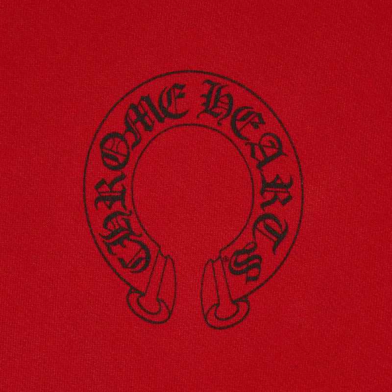 Authentic Chrome Hearts Red Chrome Hearts Mattyboy Hoodieâ€‹ â€“ front view