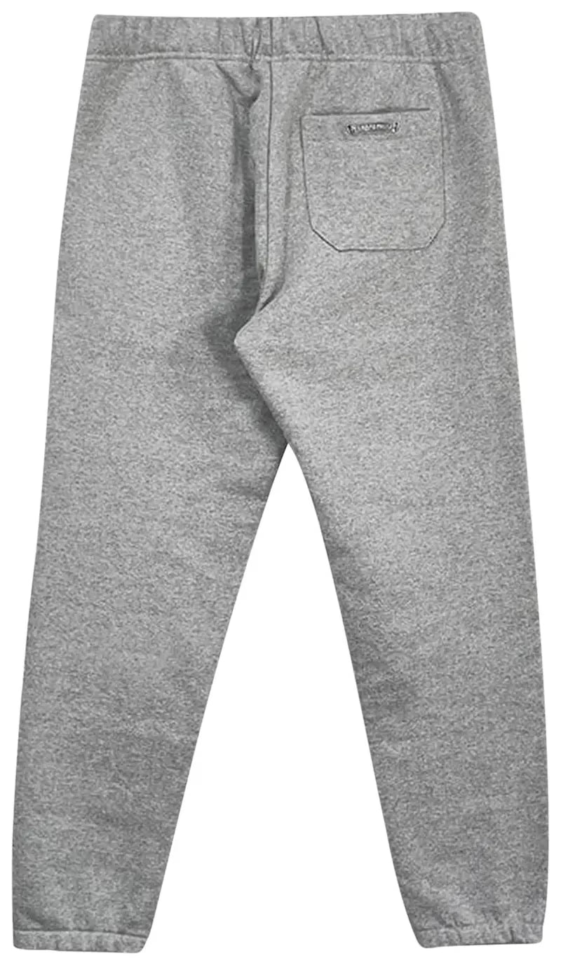 Authentic Chrome Hearts Chrome Hearts Triple Cross Sweatpants â€“ Grey â€“ front view