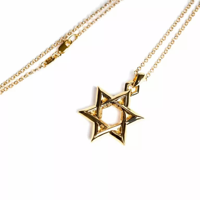 Chrome Hearts STAR OF DAVID PENDANT – necklace front view