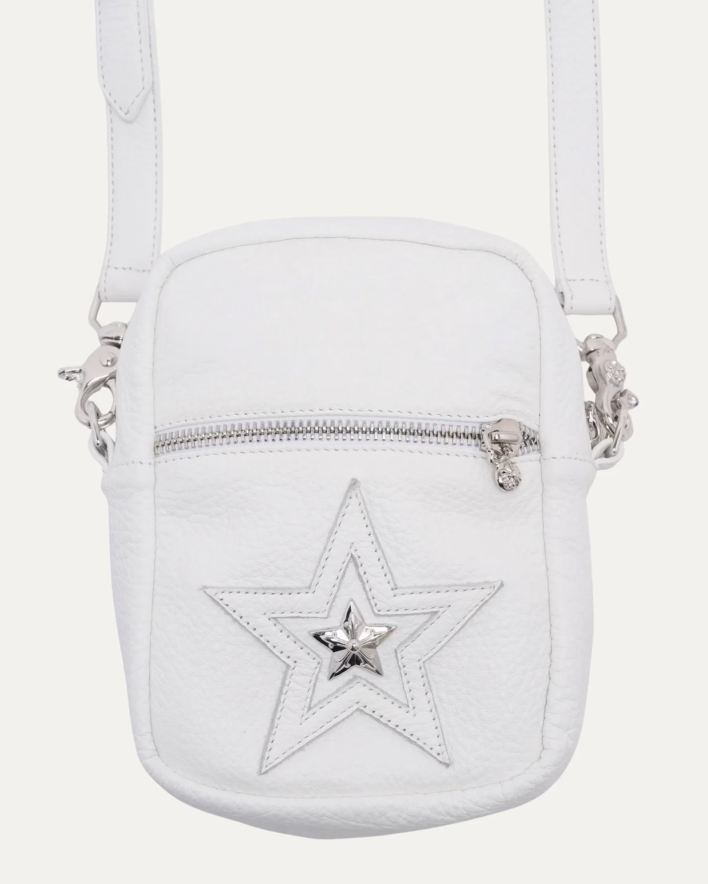 Authentic Chrome Hearts Chrome Hearts Star Embellished Taka Bag â€“ front view